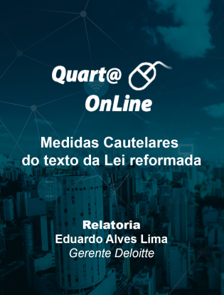 Medidas Cautelares do texto da Lei reformada
